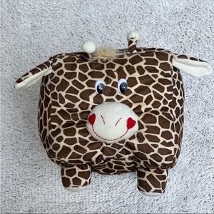 Square Jungle Plush Giraffe 13" Plush by Kid's of America Room Decor.